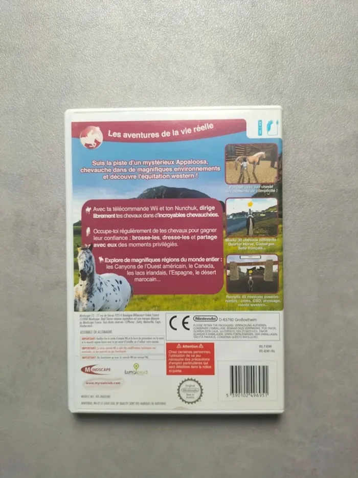 Jeu Wii – Real Stories : Mission Équitation - photo numéro 2