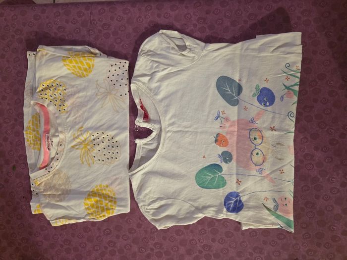 Lot 2 Tee-shirt manches courtes