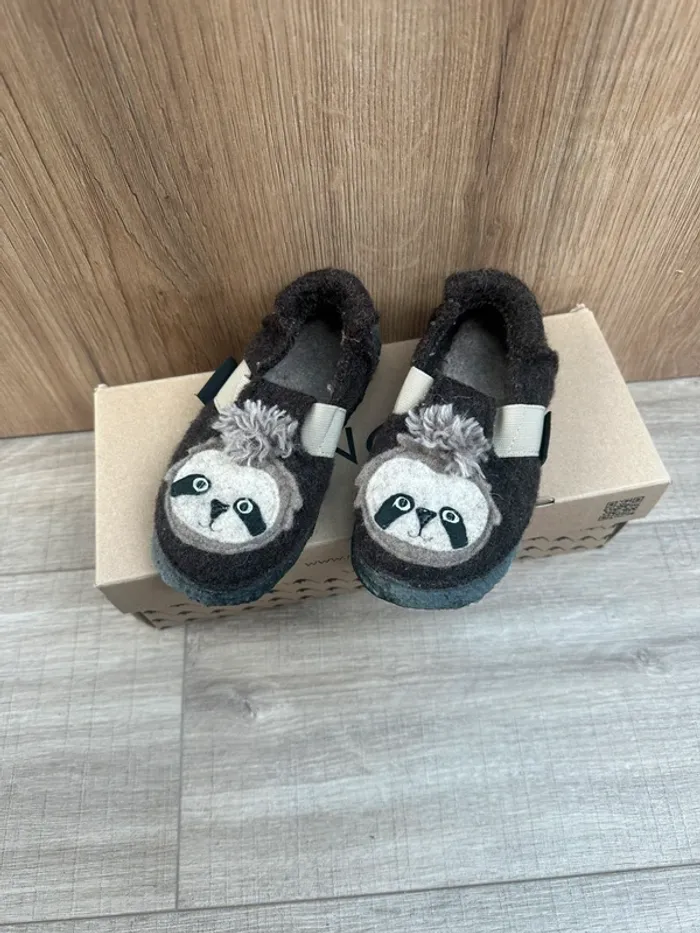 Chaussons Pantoufles ours Nanga 27 marron - photo numéro 2