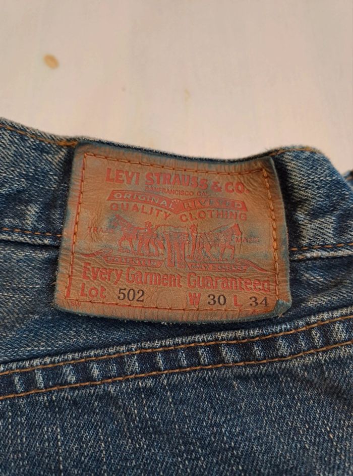 Jeans Levi's 502 28x34 - photo numéro 4