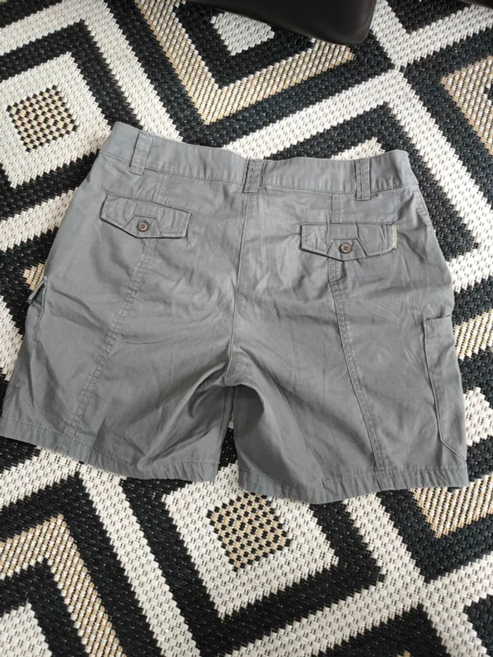 Short cargo coton de trekking et voyage travel 100 Decathlon - photo numéro 3