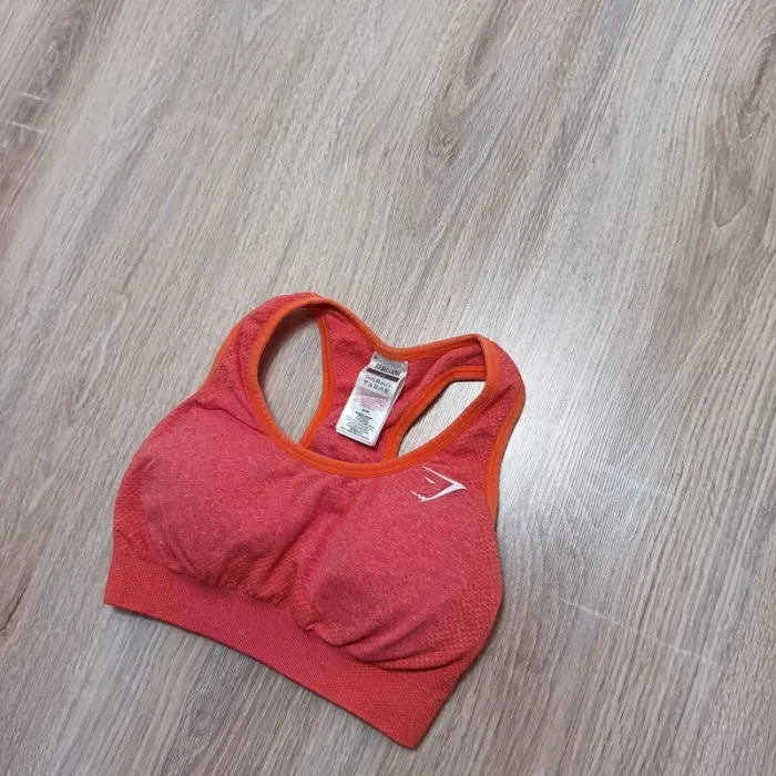 Brassière gymshark femme orange xs - photo numéro 2