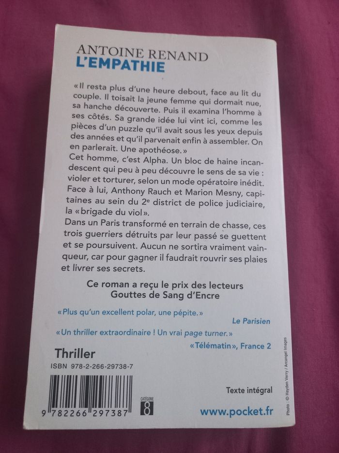 Livre l empathie Antoine Renand - photo numéro 2