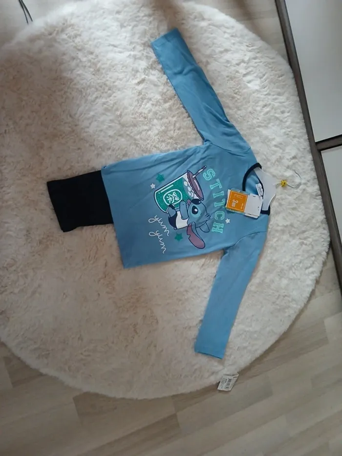 pyjama stitch 3 ans fille - photo numéro 2