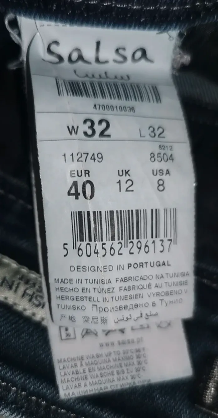 Jean femme salsa taille 40 - photo numéro 6