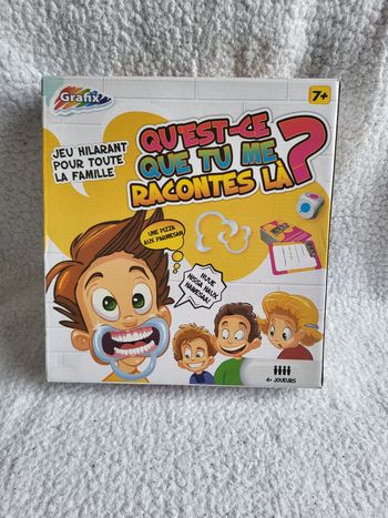 Jeu qu'est ce que tu me raconte là 