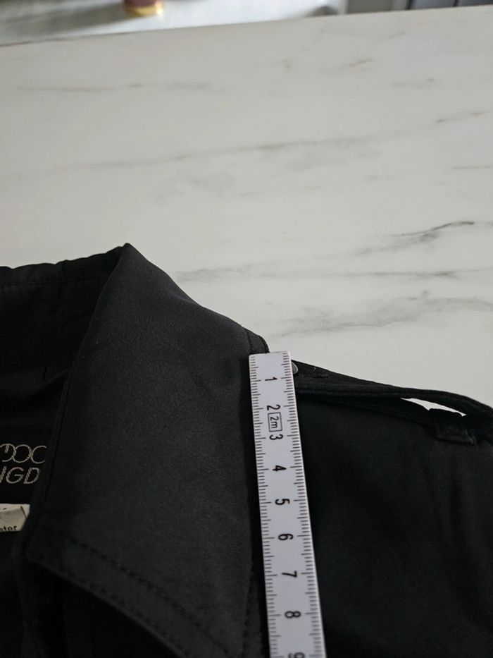 Mengdiou trench noir taille 42 - photo numéro 9