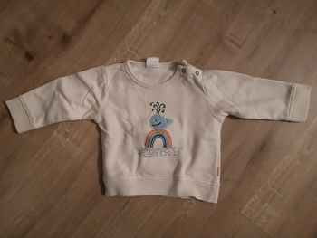 Pull rose pâle 3 mois