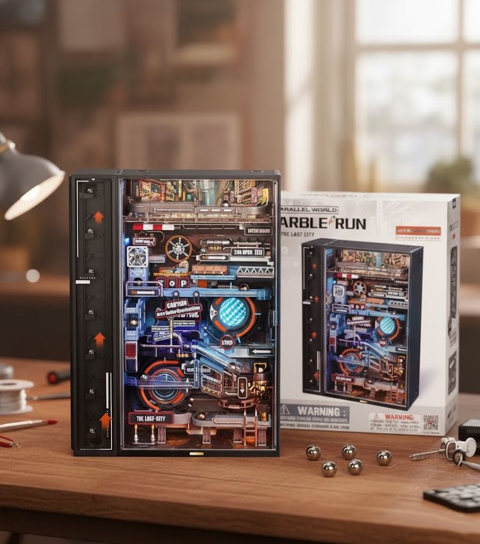 [N3UF] Puzzle 3D maquette a construire - Last City - Robotime