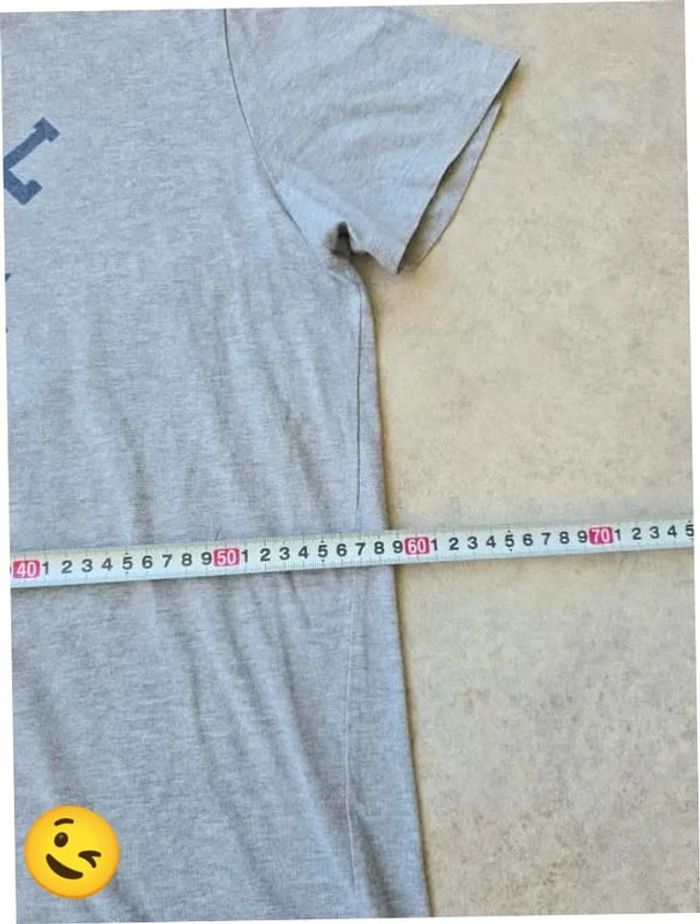 T-shirt Ralph Lauren XL coupe col rond gris Homme Men tee132 - photo numéro 5