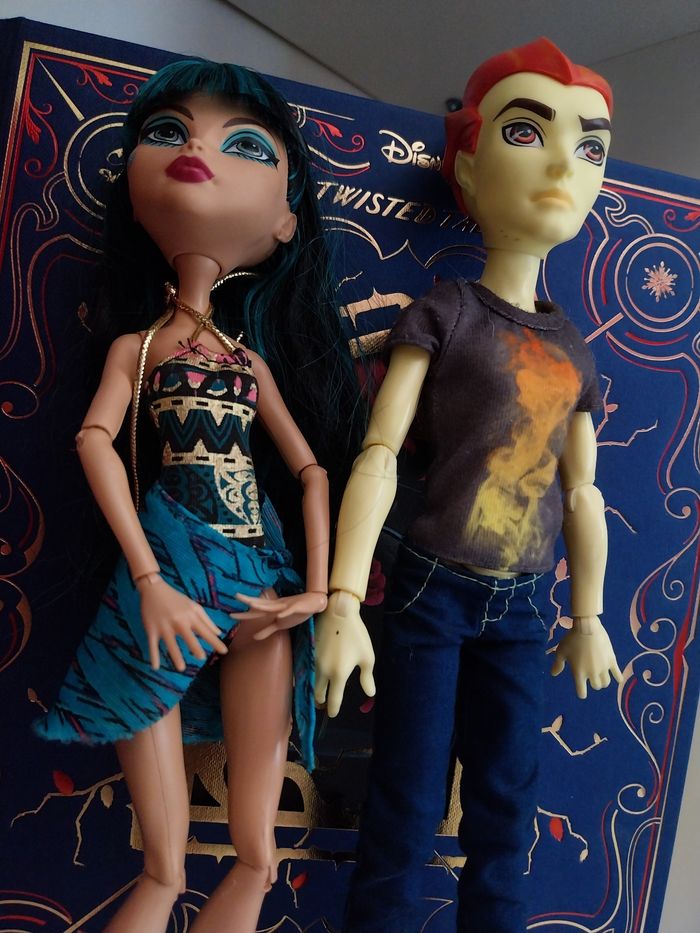 2 Poupées Monster High Thomas Cramé et Cleo de Nile 13 Wishes Mattel - photo numéro 2