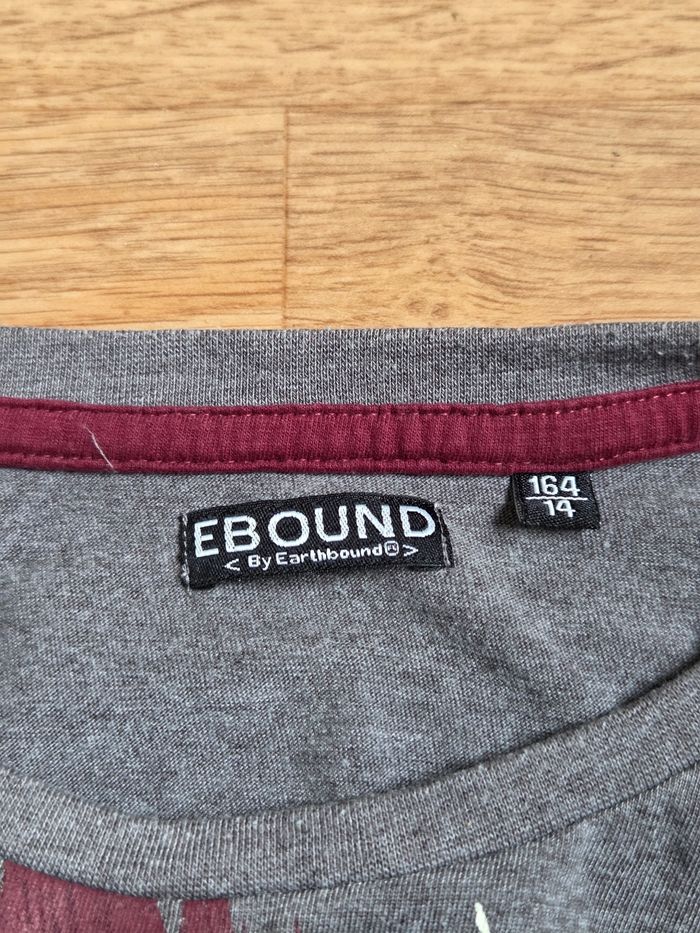 T-shirt manches longues gris EBOUND - 14 ans / 164 cm - photo numéro 3