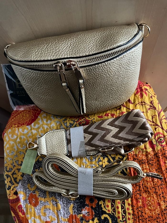 Sac banane doré - photo numéro 3