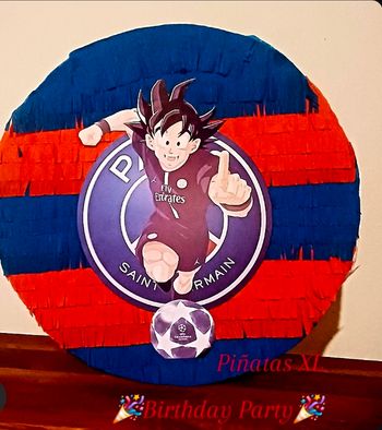 Pinatas anniversaire PSG dragon ball