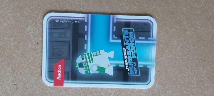 Carte star wars auchan