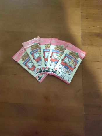 Lot de booster animal crossing amiibo neuf avec étiquette