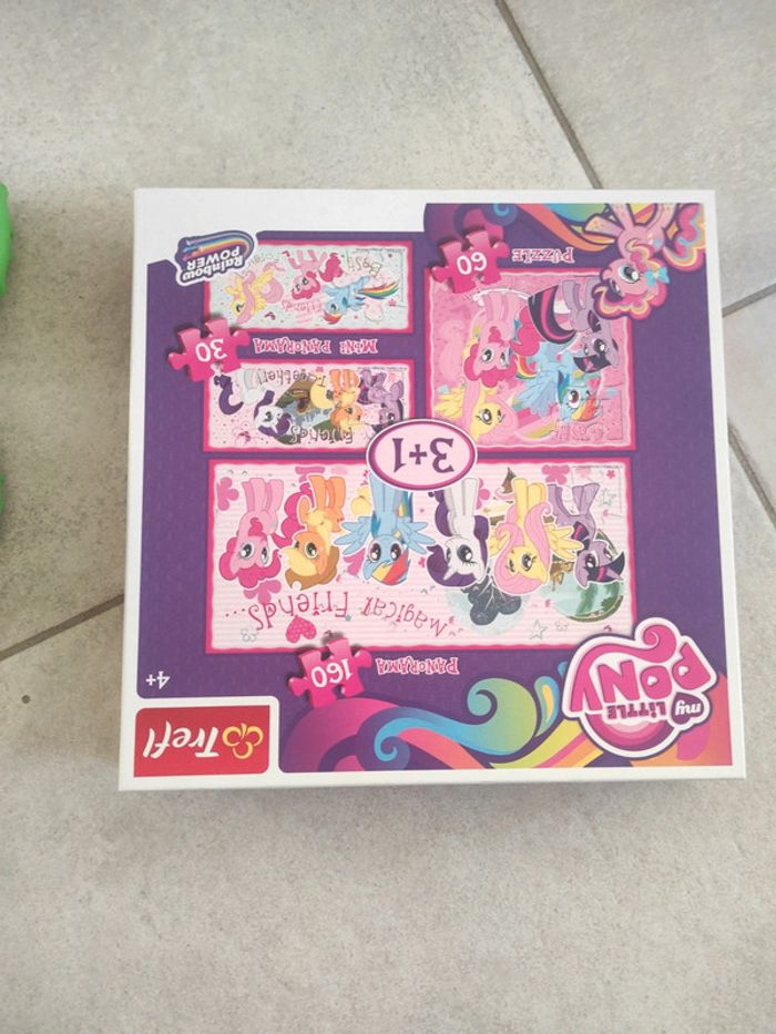 Puzzle 3 en 1 mon petit poney