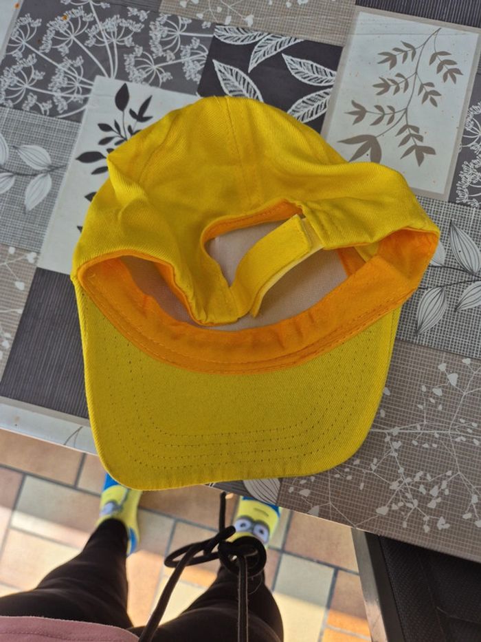 Casquette jaune lcl tour de france - photo numéro 2