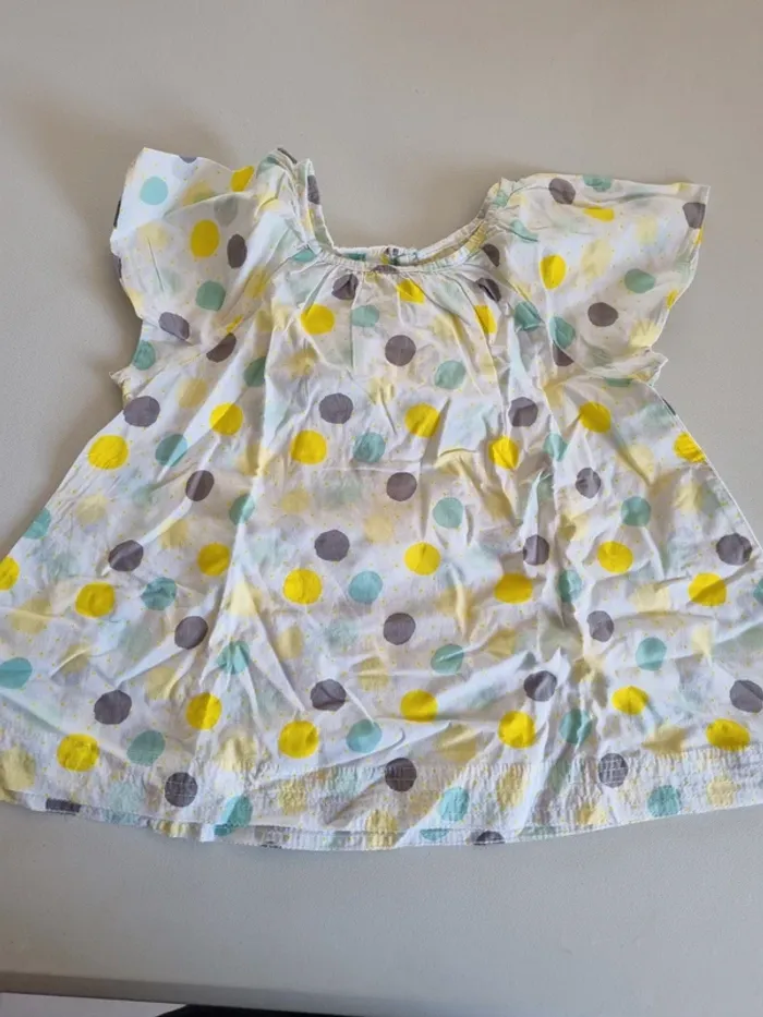 Blouse a pois