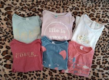 Lot t-shirts, Kiabi, 24 mois