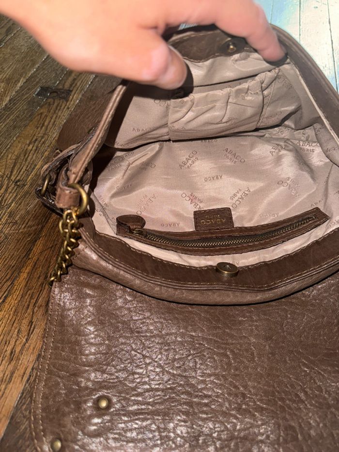 Sac en cuir abaco Valeur 350 euros - photo numéro 6