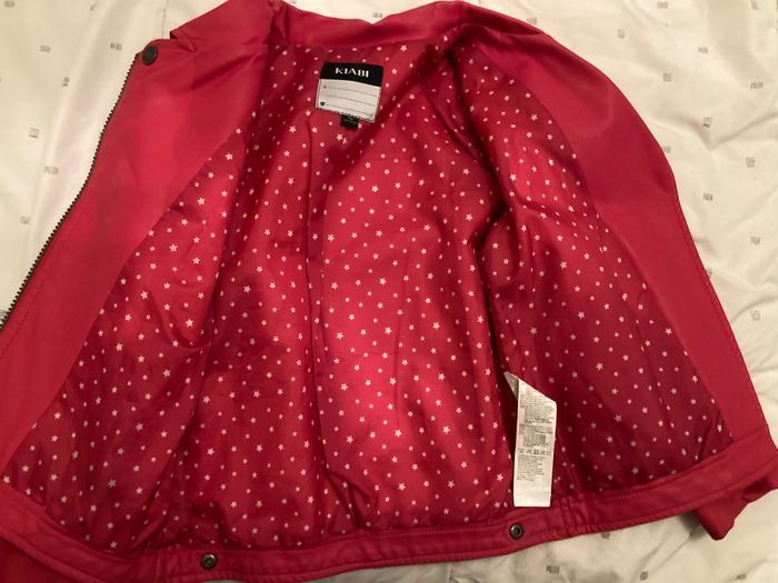 Veste similicuir fushia - photo numéro 3