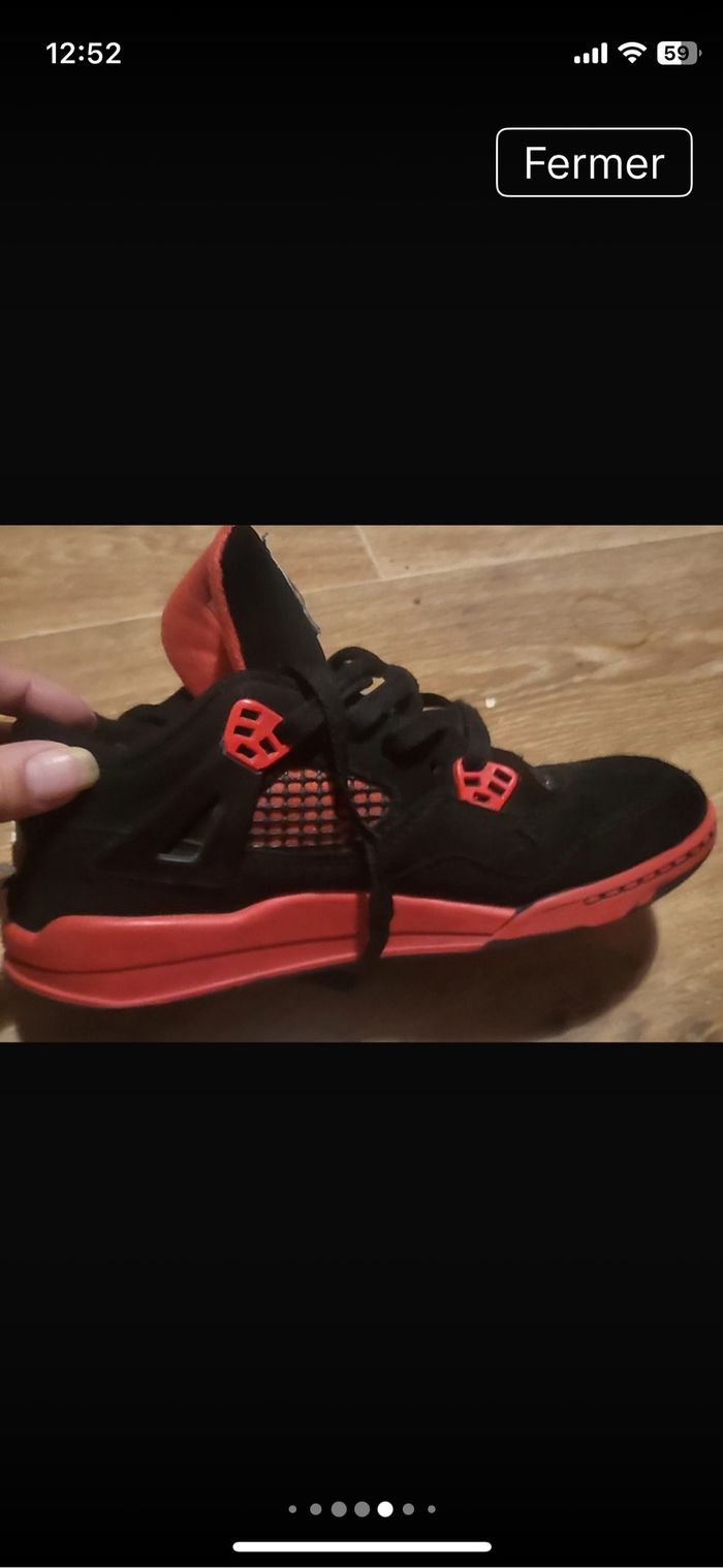 Basket mixte air Jordan taille 34 - photo numéro 5