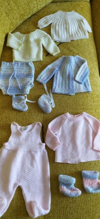 Lot 7 vêtements naissance