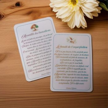 Cartes de guidance et bien-être 