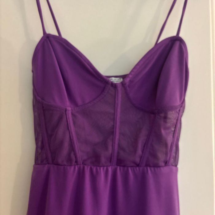 Robe violet BERSHKA - photo numéro 2