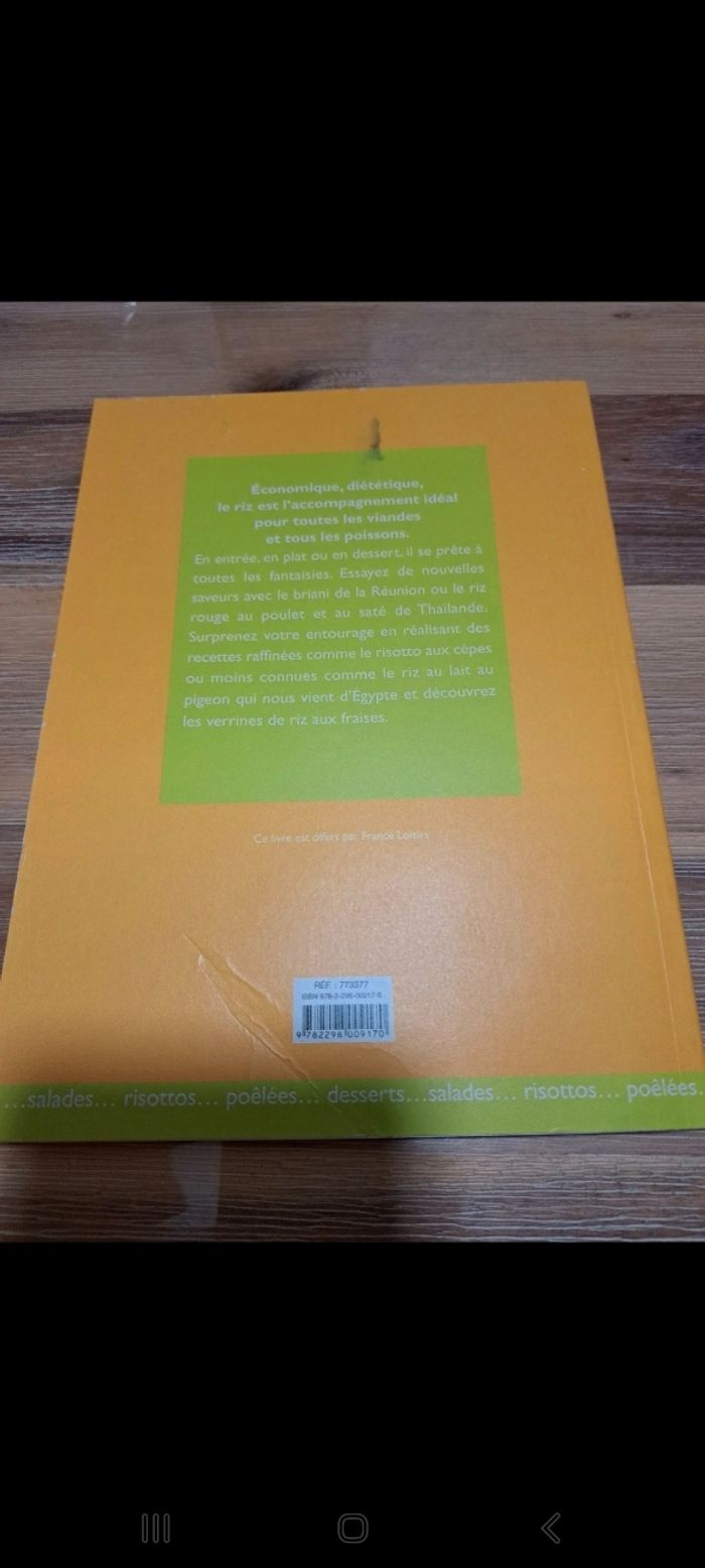 Livre de recettes sur le riz - photo numéro 2