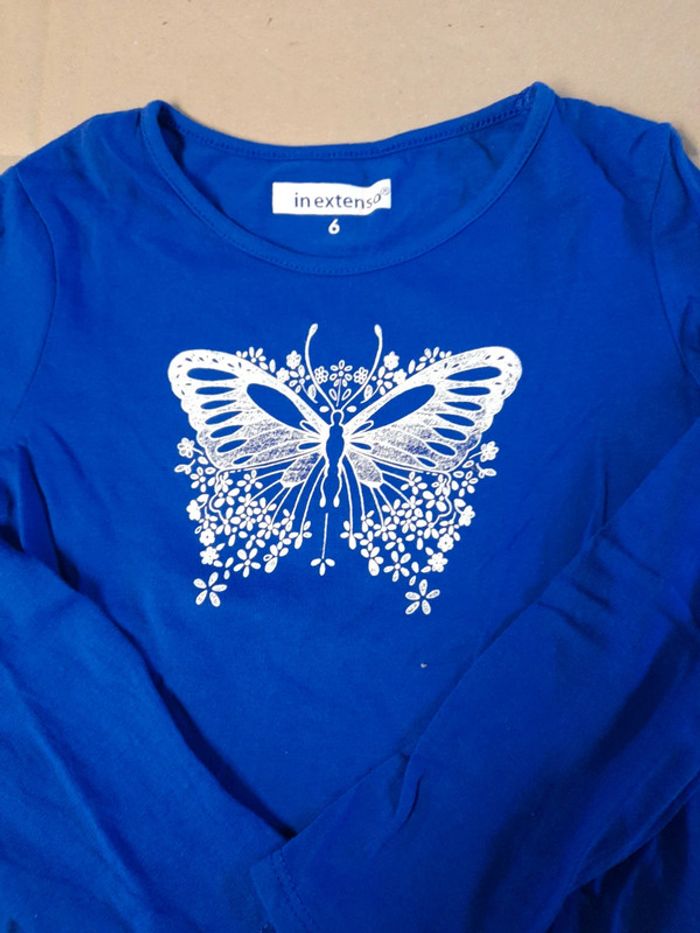 Tee-shirt manches longues fille - photo numéro 2