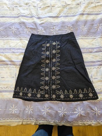 Jupe bleu marine oodji