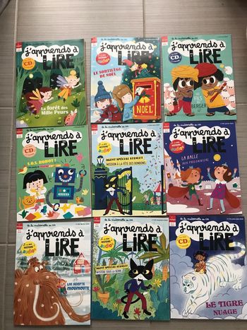 Gros lot de livre j apprends à livre