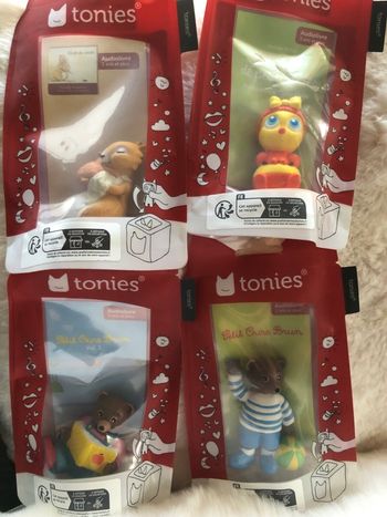 Lot de 4 Tonies, Audiolivre, à partir de 3 ans