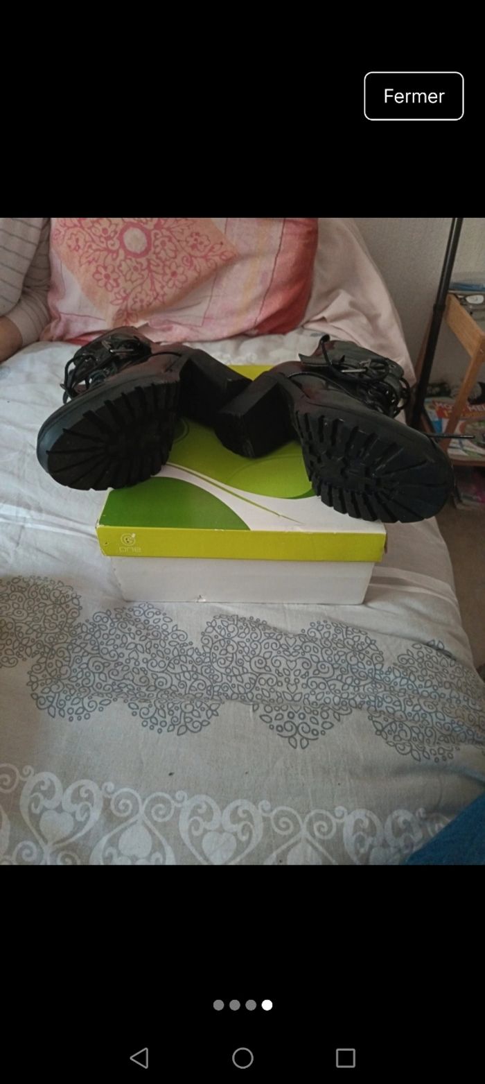 Bottines cirées - photo numéro 4