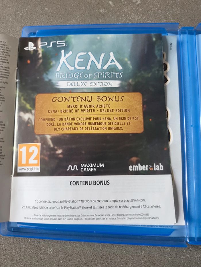 Kena bridge of spirituel deluxe édition ps5 très bon état - photo numéro 5
