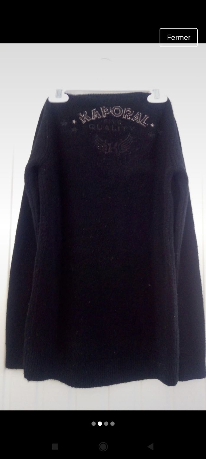 Pull fin long fille Kaporal 10 ans - photo numéro 2