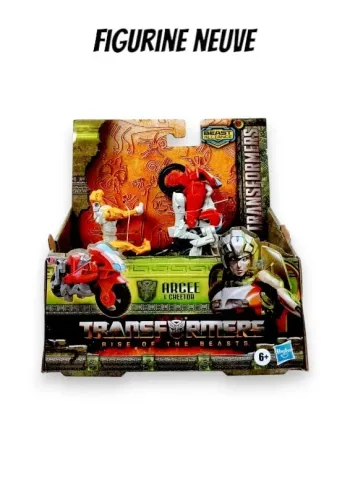 Pack 2 figurines Transformers Arcee Cheetor MV7 Beast Alliance