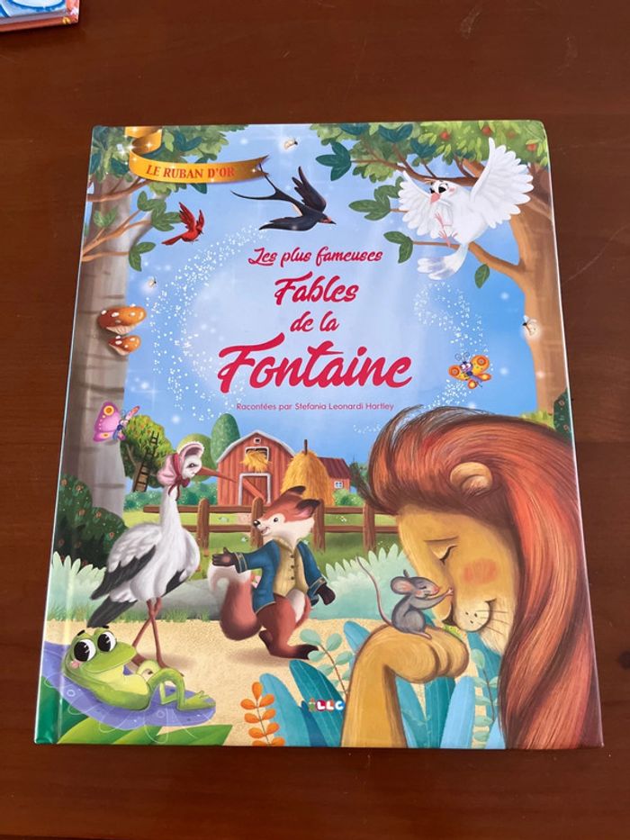 Livre les plus fameuses fables de La Fontaine