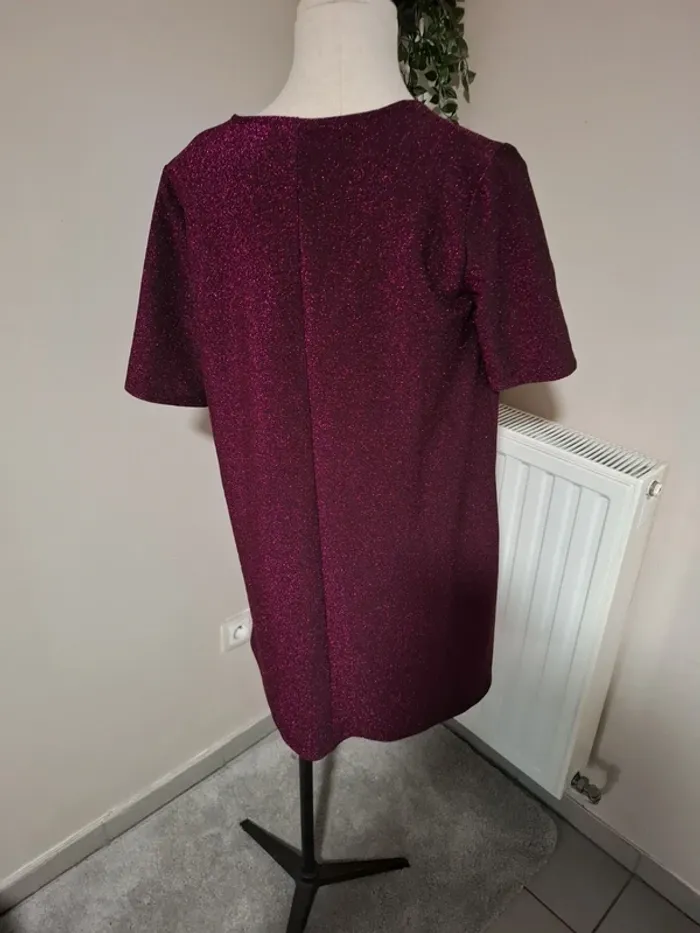Robe de soirée pailletée taille 38 - photo numéro 2