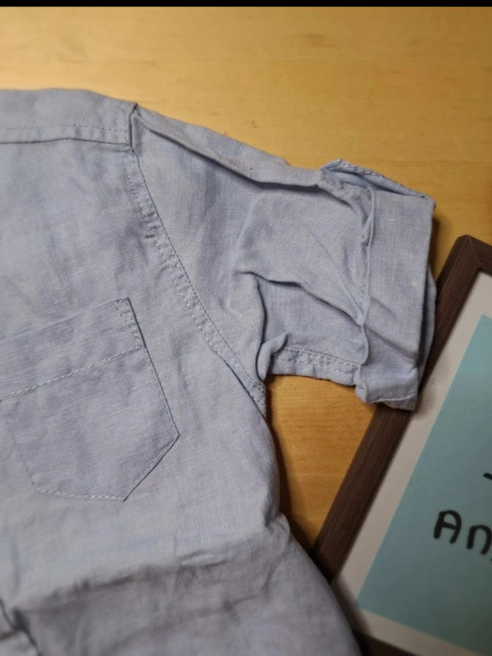 Chemise manche courte pour garçon taille 3 ans marque Okaïdi très bon état - photo numéro 3