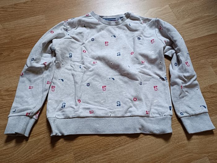 Sweat gris, Okaïdi, 10 ans