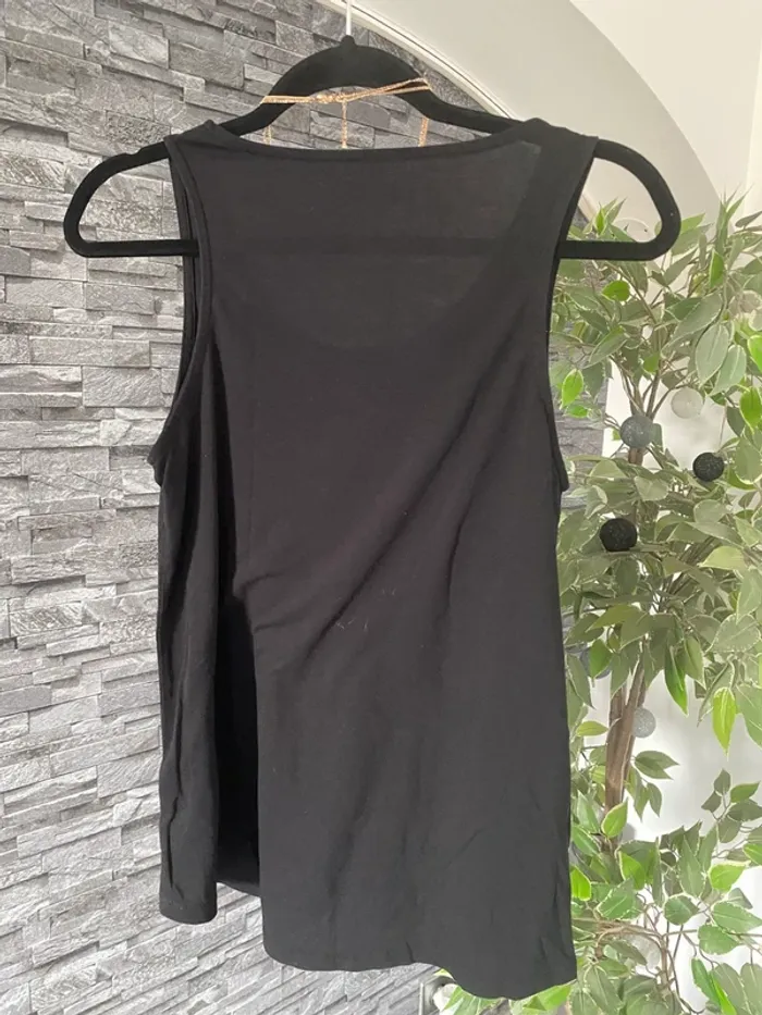 🤍🖤Élégant Débardeur noir GEMO taille 38 – TBE🖤🤍 - photo numéro 6