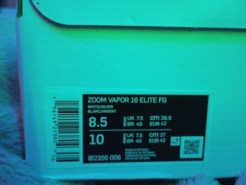 Crampons Nike elite vapor 16 FG vinicius 