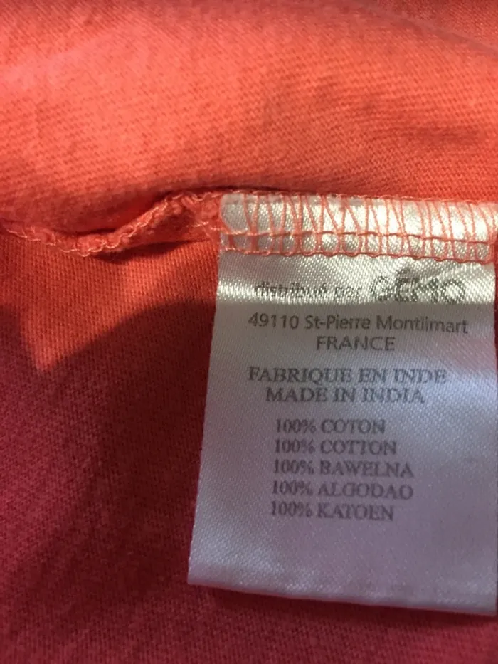 Gilet boléro corail Gémo 24M - photo numéro 4