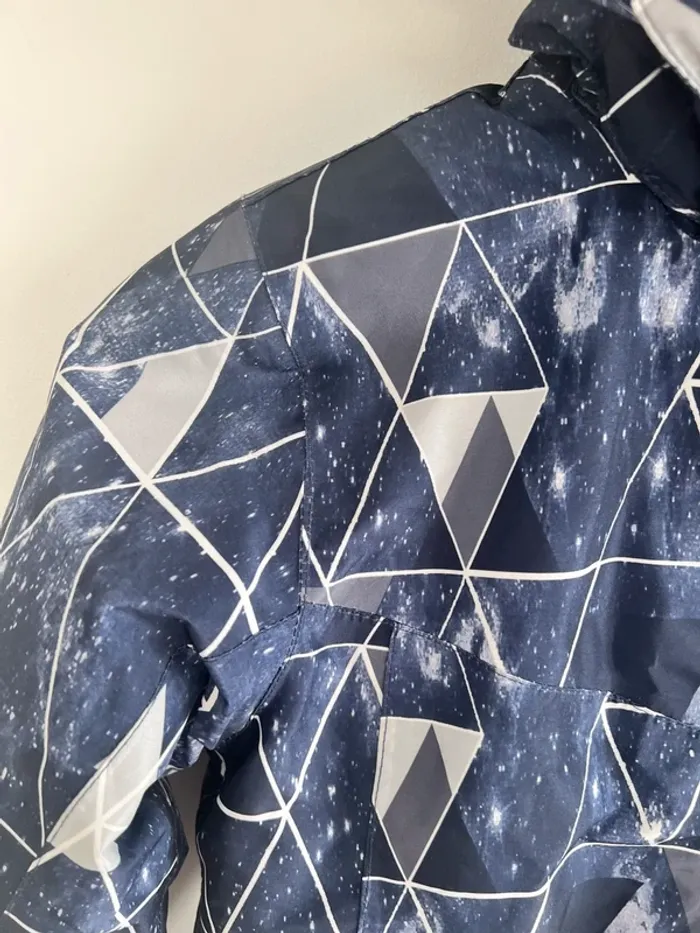 Imperméable de ski crivit pro bleu et grise - photo numéro 5