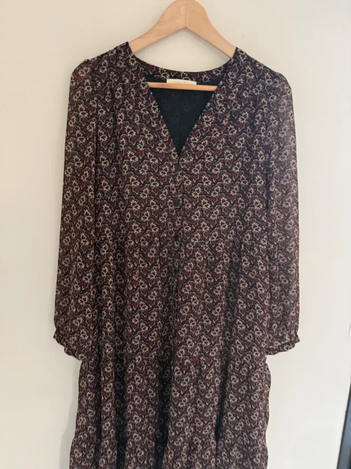 Robe bordeaux Charlior - photo numéro 2