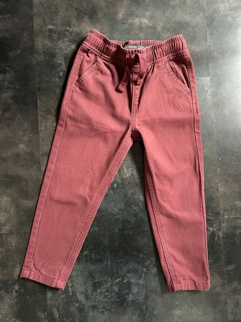 Pantalon jogger bois de rose 2/3 ans Denim & co 