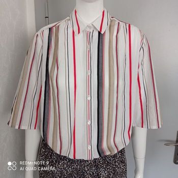 Blouse à rayures t40/42